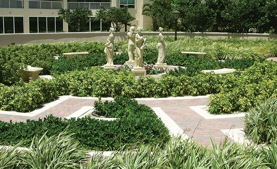 Commercial landscape design Boca Raton, Florida
